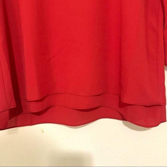 EMMA & OLIVIA Res Blouse V-Neck elastic Sleeves S - Picture 5 of 8